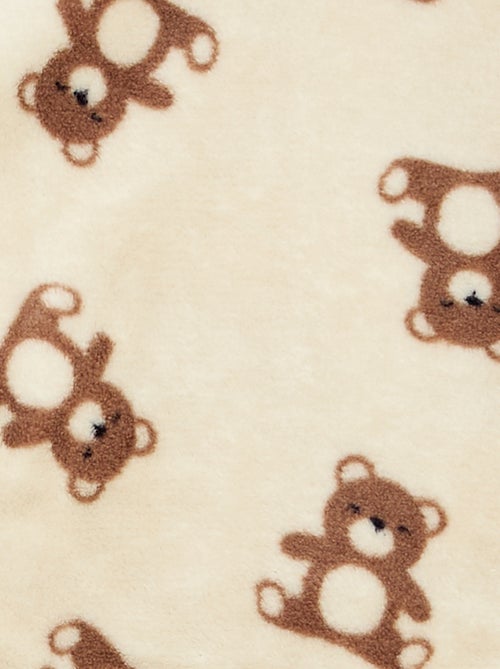 Ensemble pyjama long en polaire - 2 pièces - Kiabi