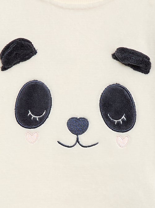 Ensemble pyjama long en polaire - 2 pièces - Kiabi