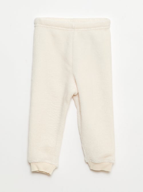 Ensemble pyjama long en polaire - 2 pièces - Kiabi