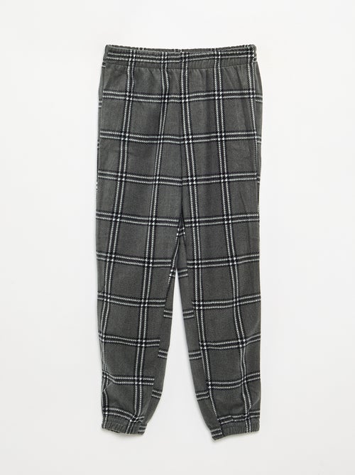 Ensemble pyjama long en polaire - 2 pièces - Kiabi