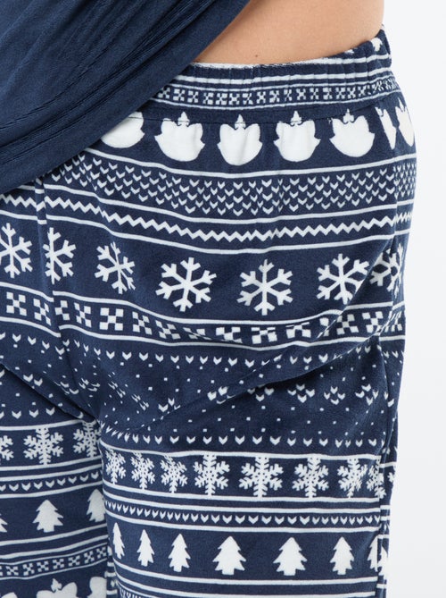 Ensemble pyjama long en velours 'Marie' 'Disney' - 2 pièces - Kiabi