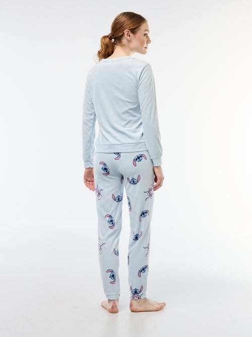 Ensemble pyjama long en velours 'Pampan' 'Disney' - 2 pièces - Kiabi
