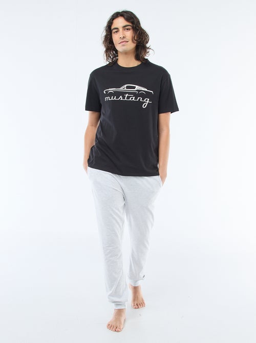 Ensemble pyjama long 'Ford' - 2 pièces - Kiabi