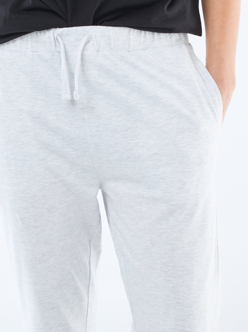 Ensemble pyjama long 'Ford' - 2 pièces Gris - Kiabi