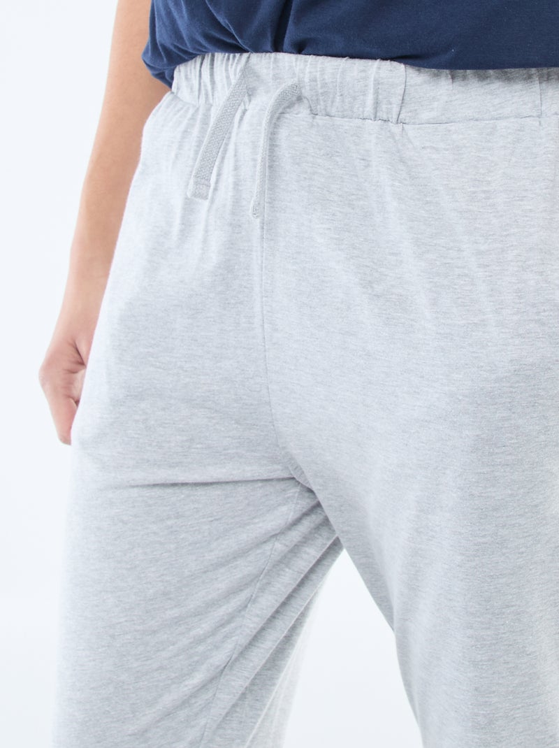 Ensemble pyjama long 'Goldorak' - 2 pièces Gris - Kiabi