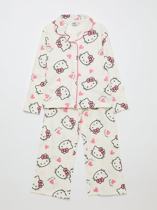 Lot Pyjama Petite Fille Hello Kitty - Taille S, Neuf Avec Étiquettes