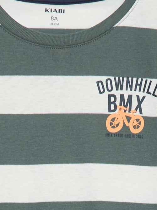 Ensemble pyjama long imprimé - 2 pièces - Kiabi