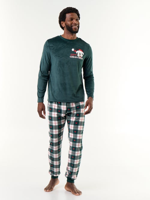 Ensemble pyjama long 'Mickey' 'Disney' - 2 pièces - Kiabi