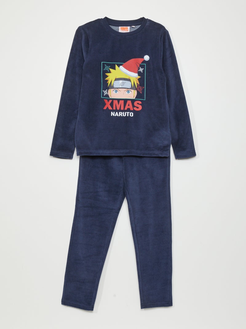 Ensemble pyjama long 'Naruto' - 2 pièces Bleu - Kiabi