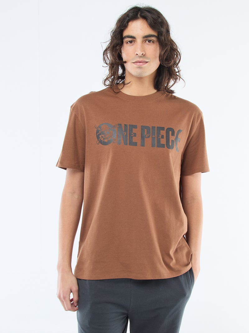 Ensemble pyjama long 'One piece' - 2 pièces Gris - Kiabi