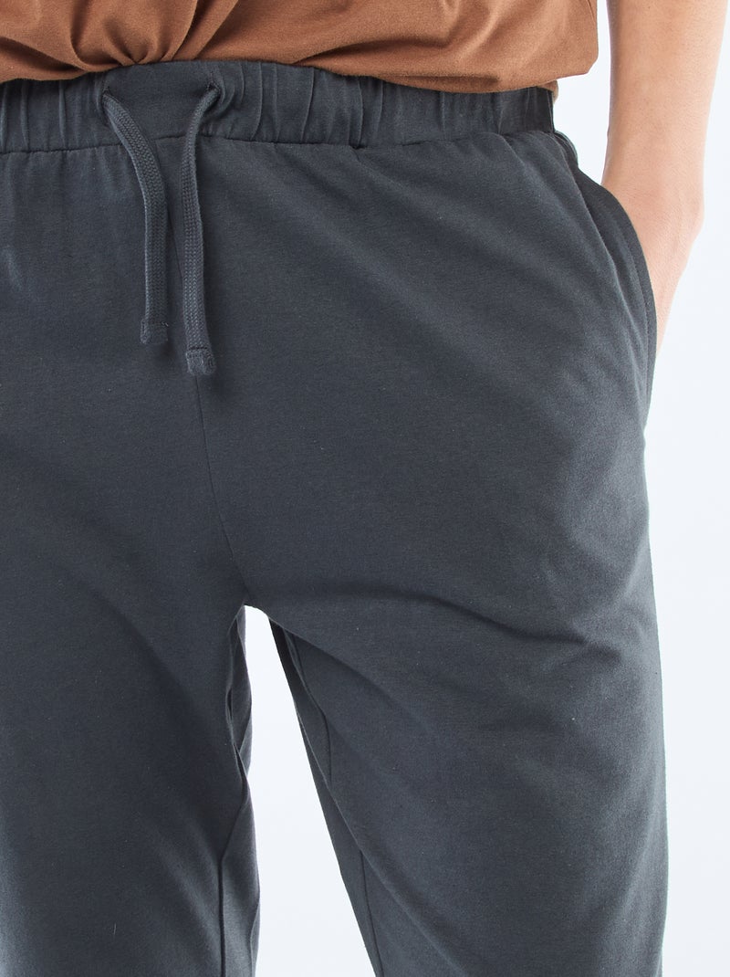 Ensemble pyjama long 'One piece' - 2 pièces Gris - Kiabi