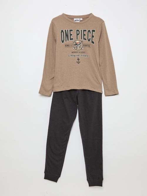 Ensemble pyjama long 'One piece' - Kiabi
