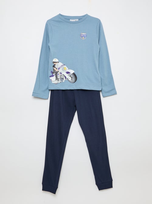 Ensemble pyjama long 'Playmobil' - 2 pièces - Kiabi