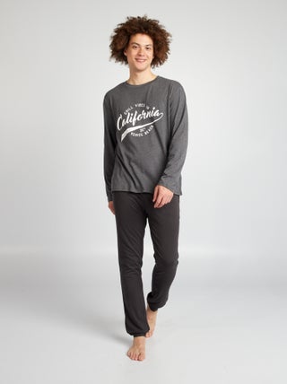 Ensemble pyjama long short + t-shirt - 2 pièces