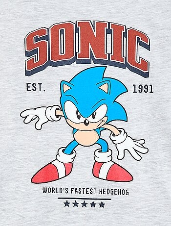 Ensemble pyjama long 'Sonic' - 2 pièces