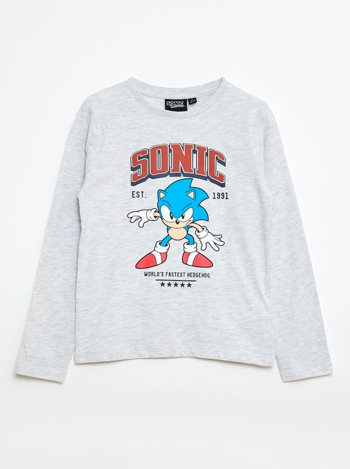 Ensemble pyjama long 'Sonic' - 2 pièces - Kiabi