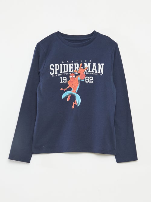 Ensemble pyjama long 'Spider-man' - 2 pièces - Kiabi