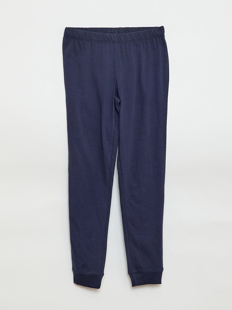 Ensemble pyjama long 'Spider-Man' 'Marvel' - 2 pièces Bleu - Kiabi