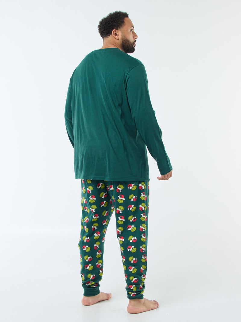 Ensemble pyjama long 'The Grinch' - 2 pièces Vert - Kiabi