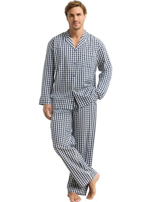 Ensemble pyjama manches longues Dim Woven - Kiabi