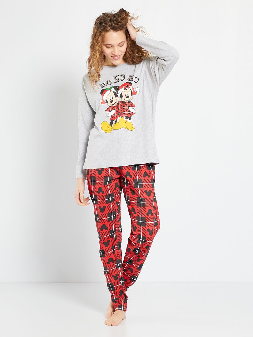 Disney Pyjama Mickey gris - ESD Store mode, chaussures et