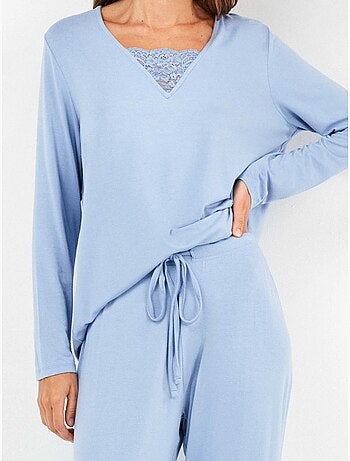 Ensemble pyjama monochrome