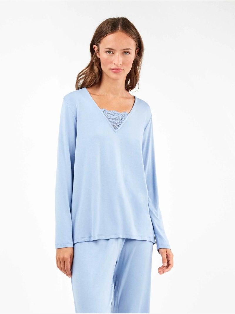 Ensemble pyjama monochrome Ciel - Kiabi