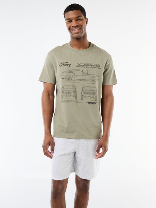 Ensemble pyjama 'Mustang' - 2 pièces - Kiabi