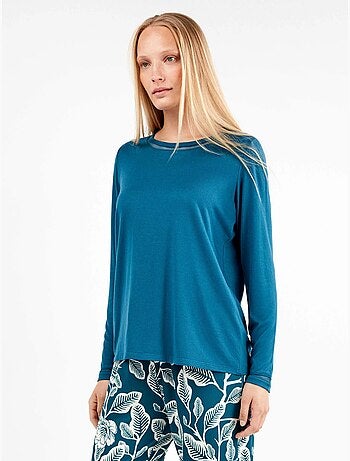 Ensemble pyjama pantalon contraste