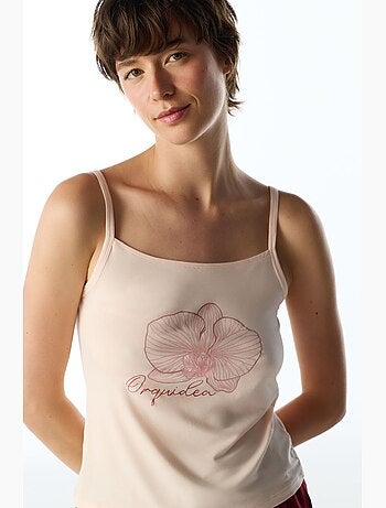 Ensemble pyjama pantalon fleuri orquidea penti