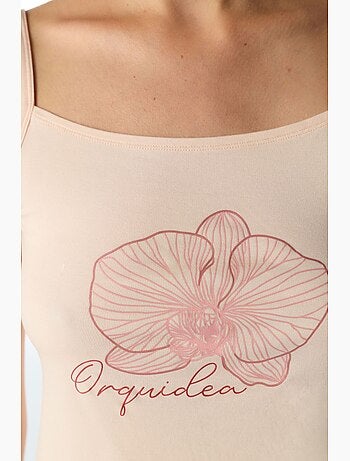 Ensemble pyjama pantalon fleuri orquidea penti