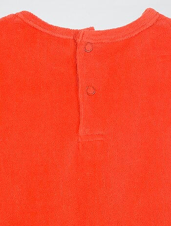 Ensemble pyjama 'Pat' Patrouille' long T-shirt + pantalon en velours - 2 pièces
