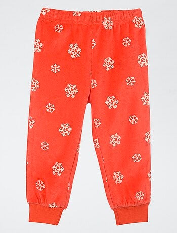 Ensemble pyjama 'Pat' Patrouille' long T-shirt + pantalon en velours - 2 pièces