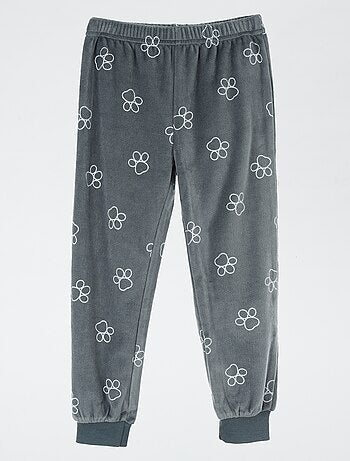Ensemble pyjama 'Pat' Patrouille' long T-shirt + pantalon en velours - 2 pièces
