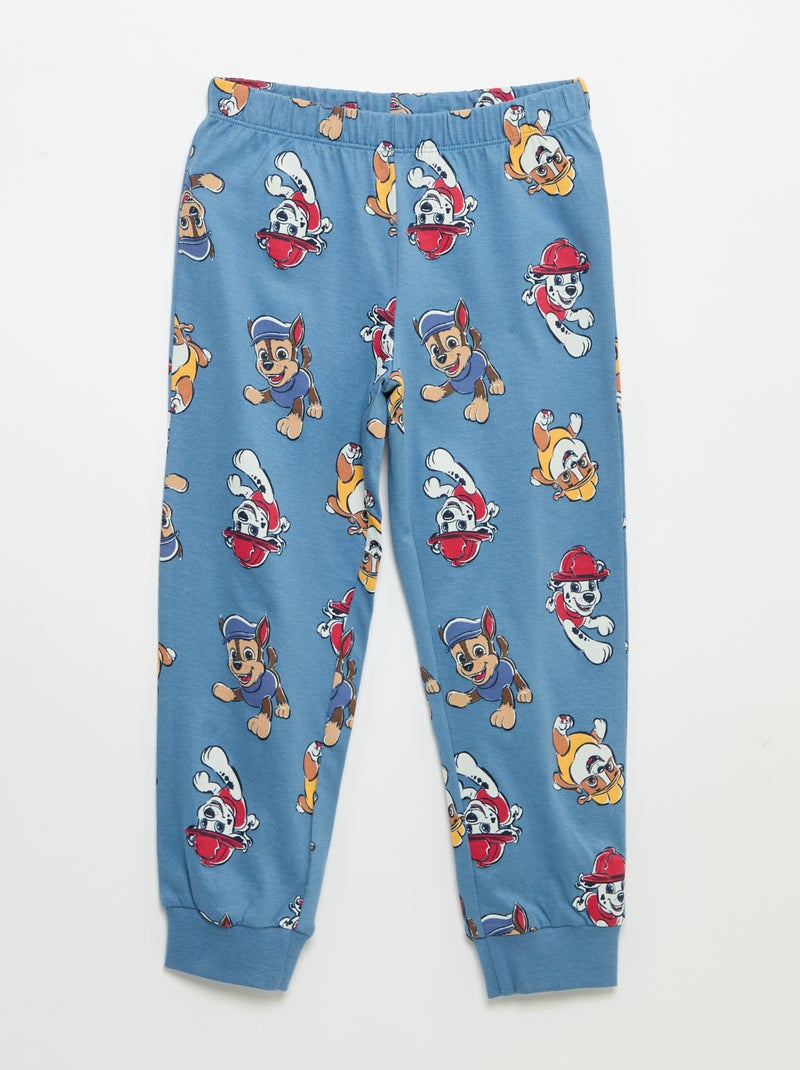 Ensemble pyjama 'Pat' Patrouille' T-shirt + pantalon - 2 pièces Bleu - Kiabi