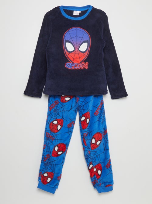 Ensemble pyjama polaire 'Spider-man' - 2 pièces - Kiabi