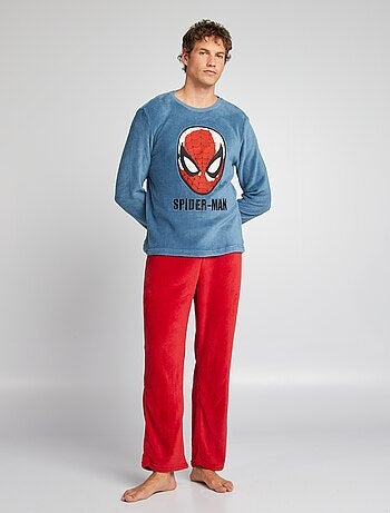 Ensemble pyjama polaire 'Spider-man'