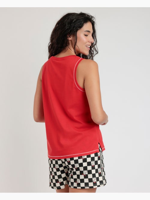Ensemble pyjama sans manches pour femme PEANUTS Skate Is Not A Crime - Kiabi Ensemble pyjama sans manches pour femme PEANUTS Skate Is Not A Crime - Kiabi