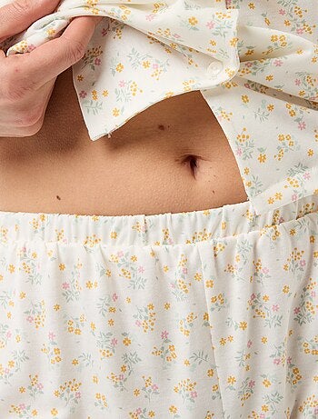 Ensemble pyjama short imprimé - 2 pièces