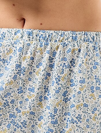 Ensemble pyjama short imprimé - 2 pièces