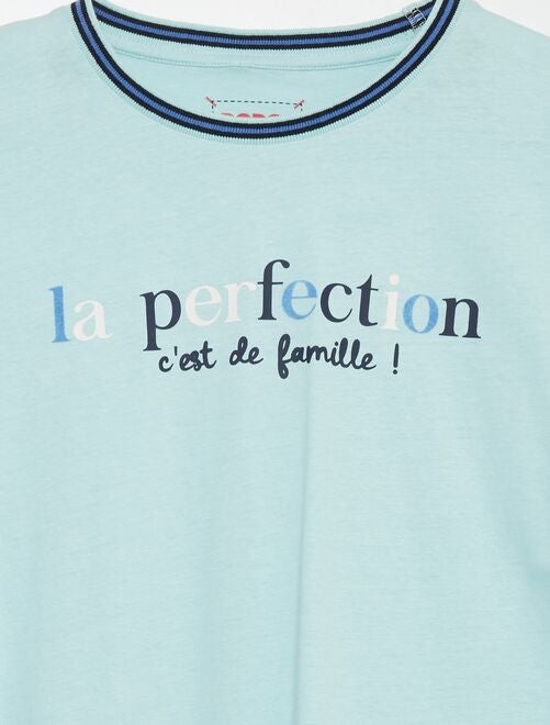 Ensemble pyjama short + t-shirt - 2 pièces - Kiabi