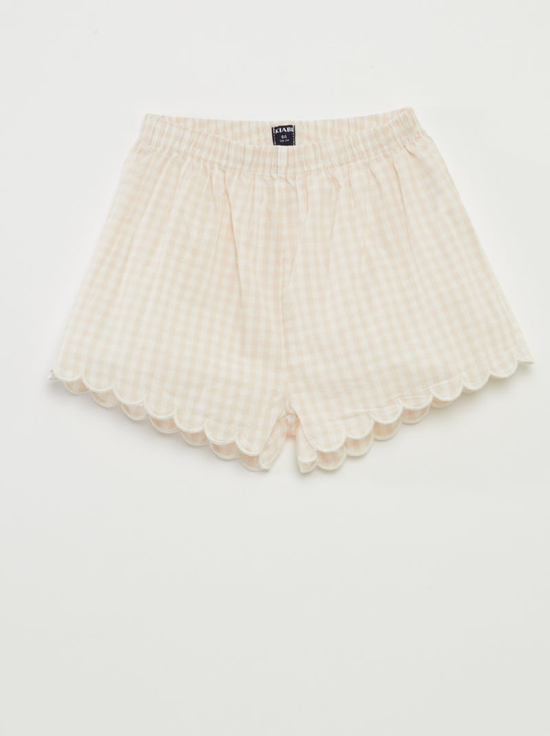 Ensemble pyjama short + t-shirt - 2 pièces ROSE - Kiabi