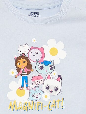 Ensemble pyjama short + t-shirt 'Gabby et la maison magique' - 2 pièces