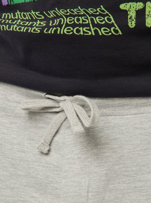 Ensemble pyjama short + t-shirt imprimé 'Tortues Ninja' - Kiabi