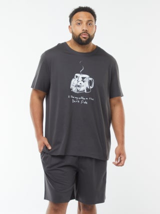 Ensemble pyjama short + t-shirt 'Star Wars' - 2 pièces