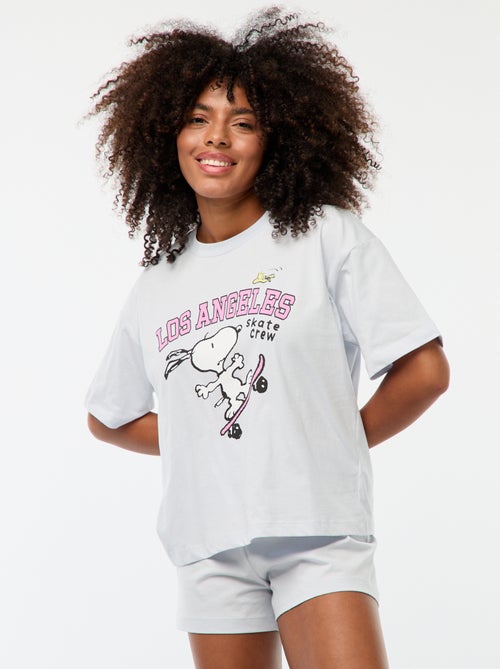 Ensemble pyjama 'Snoopy' - 2 pièces - Kiabi