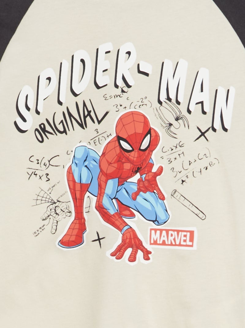 Ensemble pyjama 'Spider-man' - 2 pièces Beige - Kiabi