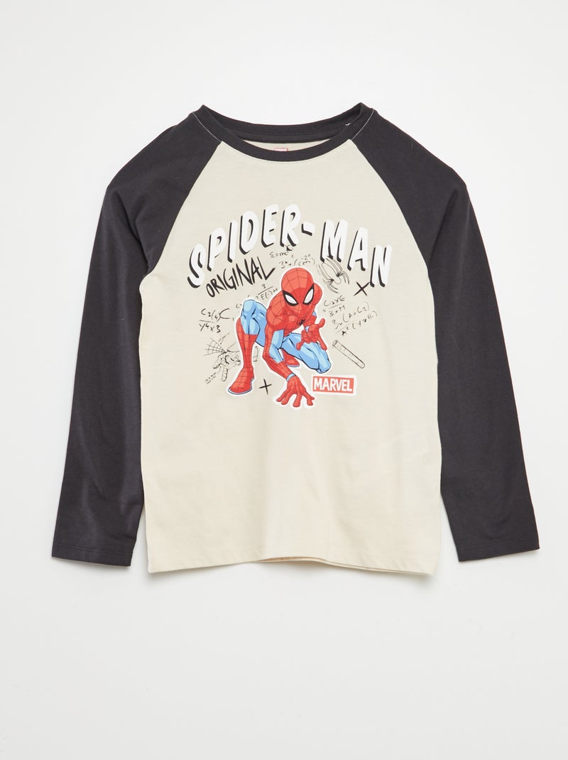 Ensemble pyjama 'Spider-man' - 2 pièces Beige - Kiabi