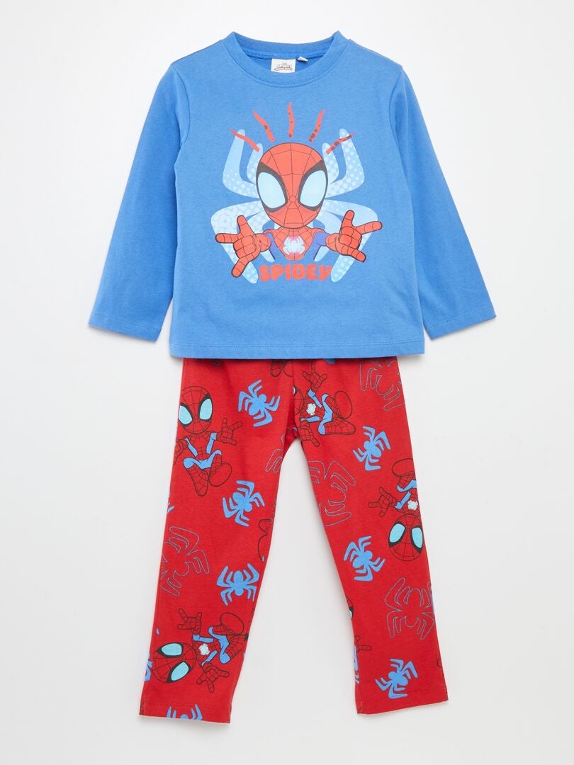 Ensemble pyjama 'Spider-man' - 2 pièces Bleu - Kiabi