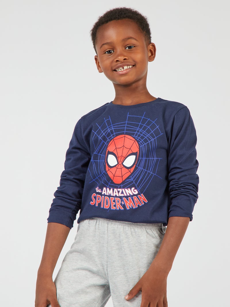 Pyjama Homme Marvel Spiderman - 100% Coton Confortable